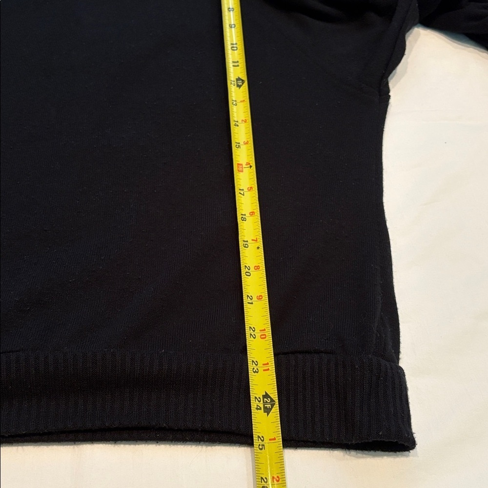 Vintage Dress Code Brand Two Piece Black Sweater Top with Ruffle Skirt. 9/10 - Picture 8 of 12
